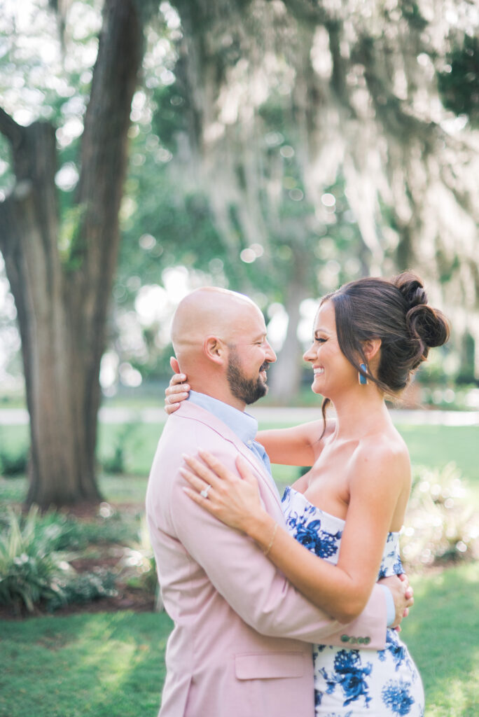 wright family park engagement session right outside of savannah georgia